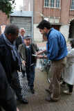Paul Simon arrives at the Tuschinski Theater in Amsterdam to view 'Under African Skies'