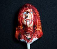 Movie, music and horror-themed cake-pops, Leeds, Britain - 03 Oct 2012