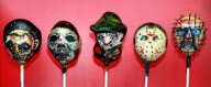 Movie, music and horror-themed cake-pops, Leeds, Britain - 03 Oct 2012