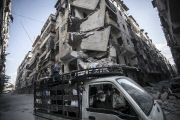 Heavy clashes in Aleppo souks