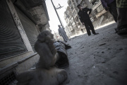 Heavy clashes in Aleppo souks