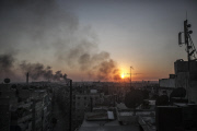 Heavy clashes in Aleppo souks