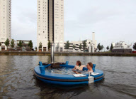 Hot tub boat, The Netherlands - 03 Oct 2012
