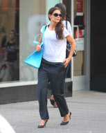 Katie Holmes looking smart in NYC
