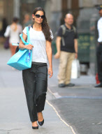 Katie Holmes looking smart in NYC