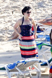*EXCLUSIVE* Amy Lee and Evanescence relax by the beach in Rio - Part 2