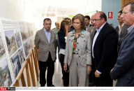 MALAGA : Queen Sofia's visit after the floods