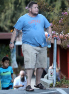 Exclusive... Chaz Bono Heads Out After A Meeting In Studio City