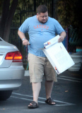 Exclusive... Chaz Bono Heads Out After A Meeting In Studio City