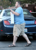 Exclusive... Chaz Bono Heads Out After A Meeting In Studio City