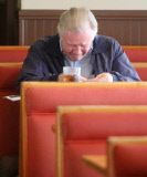 Did Jon Voight have a breakdown during breakfast?