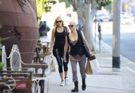 A Pregnant Malin Akerman Shops At Designers View