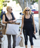 A Pregnant Malin Akerman Shops At Designers View