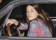 Amber Heard and a blonde girlfriend leaving Matsuhisa