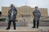Anti-Merkel protests rock Athens