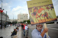 Anti-Merkel protests rock Athens