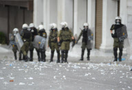 Anti-Merkel protests rock Athens