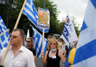 Anti-Merkel protests rock Athens