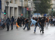 Anti-Merkel protests rock Athens