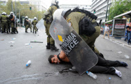 Anti-Merkel protests rock Athens