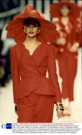 Supermodel Linda Evangelista Pictured On The Catwalk Wearing Valentino Linda Evangelista (born May 10 1965) Is A Canadian Model. She Has Been Featured On Over 600 Magazine Covers. Evangelista Is Mostly Known For Being The Longtime Muse Of Photographe