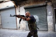 Free Syrian Army clashes with Bashar al-Assad regime in Aleppo