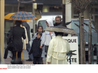 BIARRITZ:Alain Delon and his family