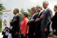 US President Barack Obama delivers remarks at the National Peace Officers Memorial Service in Washington