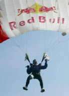 ''Fearless'' FELIX BAUMGARTNER who set the world record for skydiving