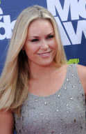 Lindsay Vonn arrives at the MTV Movie Awards in Los Angeles