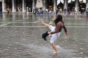 1st day of the Acqua Alta in Venice