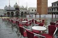 1st day of the Acqua Alta in Venice