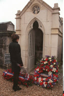 JARNAC: 3 EME ANNIVERSAIRE DE LA MORT DE  FRANCOIS MITTERRAND: MAZARINE PINGEOT