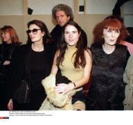 PARIS:Celebs at the Sonia Rykiel fashion show.