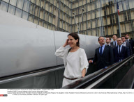 PARIS: Francois Hollande visits Francois Mitterrand Library