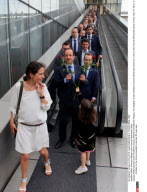 PARIS: Francois Hollande visits Francois Mitterrand Library