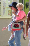 Exclusive... Rebecca Gayheart Picks Billie Up From School 