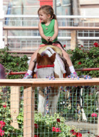Exclusive... Jennifer Garner And Daughter Seraphina Spend The Day At A Farm 