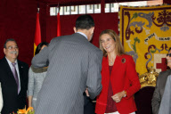 La Princesa Elena apoya a la Cruz Roja el dia de la banderita.