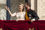 The wedding of Hereditary Grand Duke Guillaume and Countess Stephanie de Lannoy, Notre Dame Cathedral, Luxembourg - 20 Oct 2012