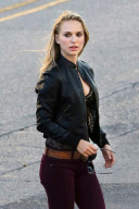 *EXCLUSIVE* Natalie Portman brings sexy to the set of the Untilted Terrence Malick Project
