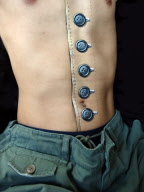 New realistic body-art by Chooo-San, Tokyo, Japan - 22 Oct 2012