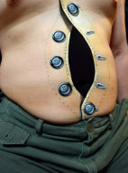 New realistic body-art by Chooo-San, Tokyo, Japan - 22 Oct 2012