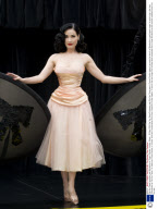 Dita Von Teese launches new Wonderbra in Covent Garden, London, Britain - 23 Sep 2008