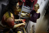 Poverty in Marzahn-Hellersdorf district of East Berlin