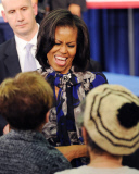 Michelle Obama grassroots campaign rally, Broward College, Davie, Florida, America - 22 Oct 2012