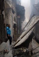 Old City War damage in Syria