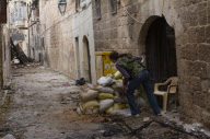Old City War damage in Syria