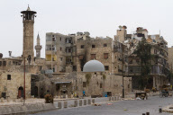 Old City War damage in Syria
