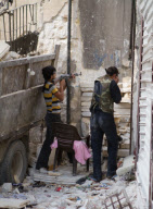 Fighting in Aleppo